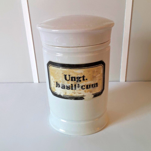 Antike apothekerdose porzellan - antike,
