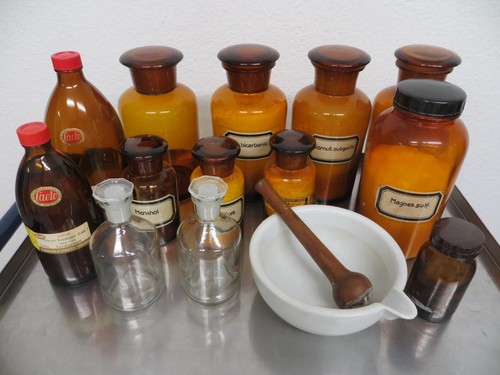 Apothekengefäße konvolut - apothekengefäße,