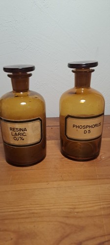 Alte apothekerflaschen - ,