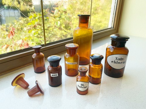 Konvolut apothekerflaschen - konvolut,