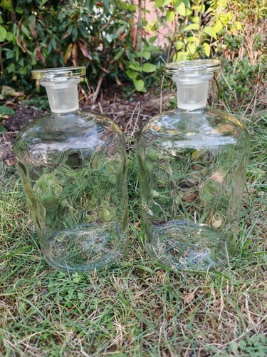 Glas apotheker flasche 3 - 2x,