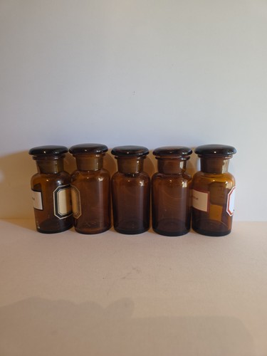 Kleine apothekergläser mit - 5,