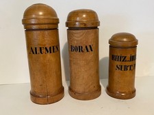 3 Alte Apothekergefäße aus
