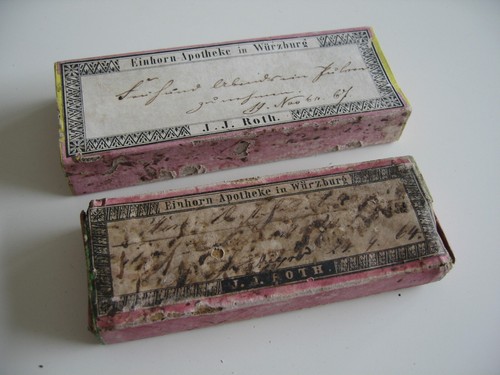Antike apotheker schachtel - antike, apotheker-schachtel