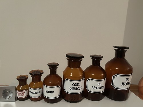Apothekerflasche versch