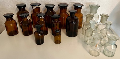 Alte apotheker flaschen - x,
