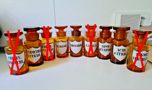 Apothekengefäß antik alt