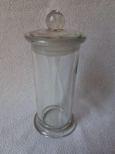 Apothekerflasche klarglas mit - klarglas,