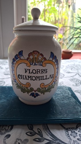 Apothekergefäß keramik aus - ,