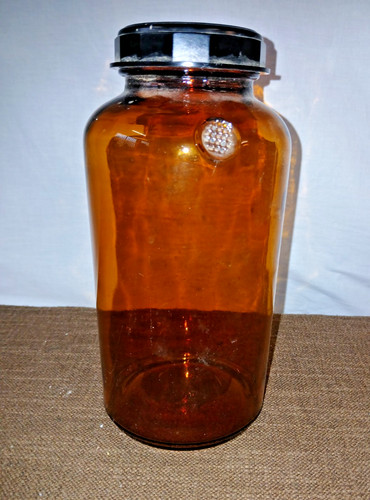 Altes vorratsglas aus - aus, apotheke