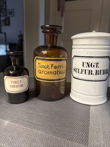 Konvolut apotheker gefäße - konvolut,