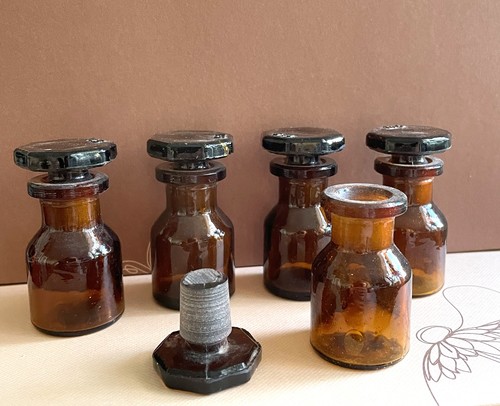 Apothekerglas mit - 5x,