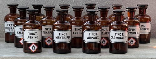 Apothekerflaschen - 15,
