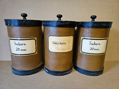 Alte antike apothekerdosen - ,