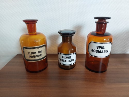 Alte apothekergefäße - alte,