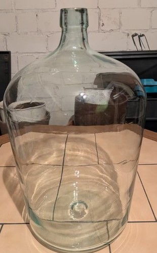 Alte apotheker glasflasche - alte,