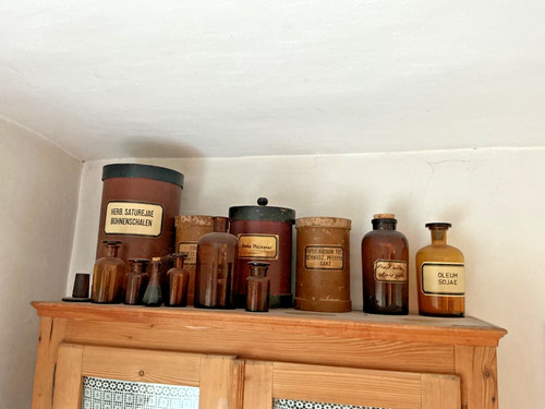 Apotheker gefäße deckeldosen - apotheker,