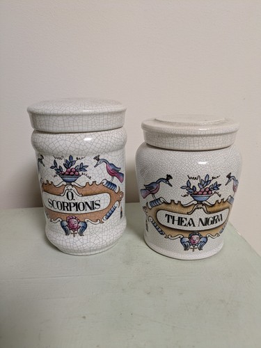 Vintage apothekergefäße - 2,