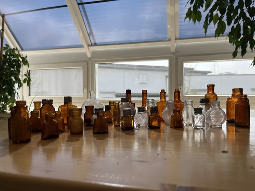 Medizin pillen flaschen antik - pillen,