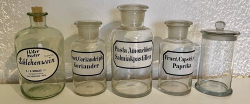 Apotheker gefäße aus - 5,