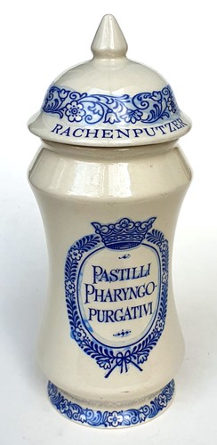 Rachenputzer apothekergefäß - rachenputzer,