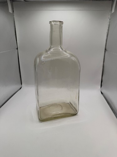 Antike große glasflasche - große,