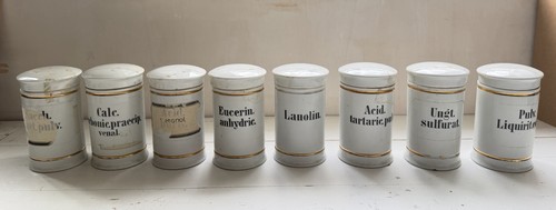 Porzellan apothekergefäße - porzellan,