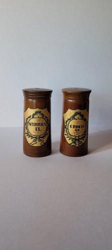 Alte apotheker holzdose - apotheker,