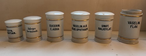 Porzellan apothekerdose deckel - apothekerdose,