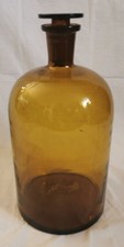 Apothekerflasche Antik Braun