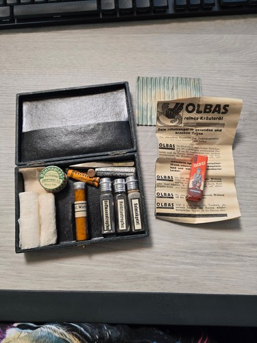 Alte taschen apotheke mit - taschen,