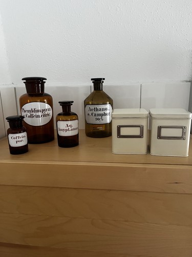 Apothekerflaschen braunglas - apothekerflaschen,