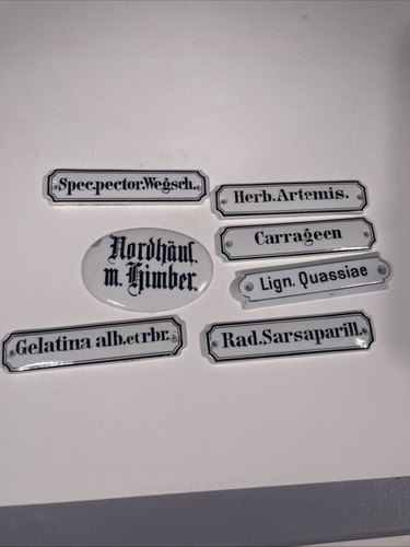 Alte prozellan apotheken - prozellan,