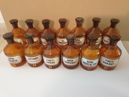 Stück enghals apotheken - 13,