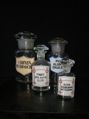 Alte apothekergefäße glas - 4,
